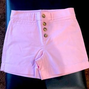 Women’s pretty pink shorts. Never worn 4” inseam